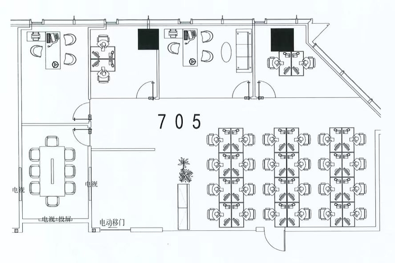 平安金融中心出租-260m²-精装修